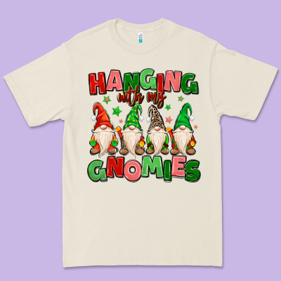 Premium Tee hanging with my gnomies