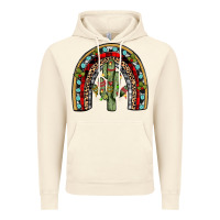 Vintage Artic christmas cactus rainbow Vintage Hoodie - JahusDesignShop