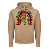 Vintage Coffee christmas cactus rainbow Vintage Hoodie - JahusDesignShop