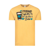 Vintage Mustard coffee Vintage Tee - CowhideDigitalArt