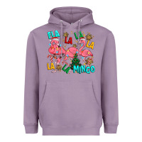 Lavender christmas fla la la la la mingo Heavyweight Hoodie - MaliasSmallBusiness