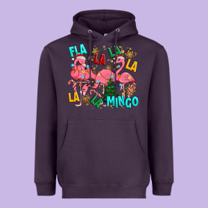 Christmas Fla La La La La Mingo Heavyweight Hoodie Designed By Maliassmallbusiness