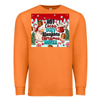 Carrot hot cocoa cozy blankets christmas movies tumbler Premium Sweatshirt - MaliasSmallBusiness