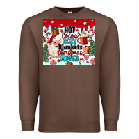 Hot Cocoa Cozy Blankets Christmas Movies Tumbler Premium Sweatshirt | Teevron