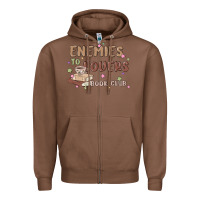 Chestnut enemies to lovers book club Zipper Hoodie - MaliasSmallBusiness