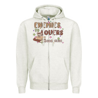 Oatmeal Heather enemies to lovers book club Zipper Hoodie - MaliasSmallBusiness