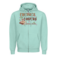 Seafoam enemies to lovers book club Zipper Hoodie - MaliasSmallBusiness