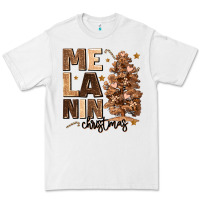 White melanin christmas with christmas tree Premium Tee - MaliasSmallBusiness