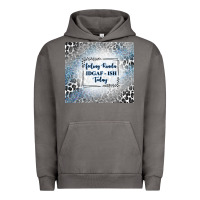 Pigment Tornado feeling kinda idgaf ish today with leopard and gli Urban Hoodie - TumblerDesignByShophia