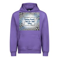 Tulip feeling kinda idgaf ish today with leopard and gli Urban Hoodie - TumblerDesignByShophia