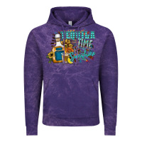 Cloud Purple tequila time & sunshine Vintage Hoodie - SublimationCraftShop