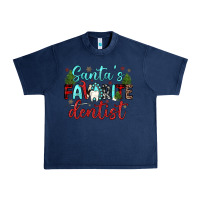 Navy santas favorite dentist Urban Heavy Tee - JahusDesignShop