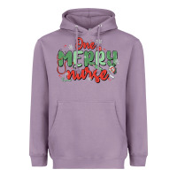 Lavender one merry nurse Heavyweight Hoodie - MaliasSmallBusiness