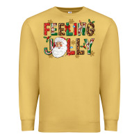 Antique Gold Feeling Jolly Premium Sweatshirt - NancyCooperArtShop