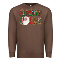 Chestnut Feeling Jolly Premium Sweatshirt - NancyCooperArtShop