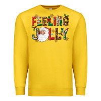 Lemon Feeling Jolly Premium Sweatshirt - NancyCooperArtShop