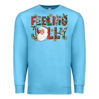 Ocean Blue Feeling Jolly Premium Sweatshirt - NancyCooperArtShop