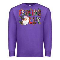 Purple Feeling Jolly Premium Sweatshirt - NancyCooperArtShop