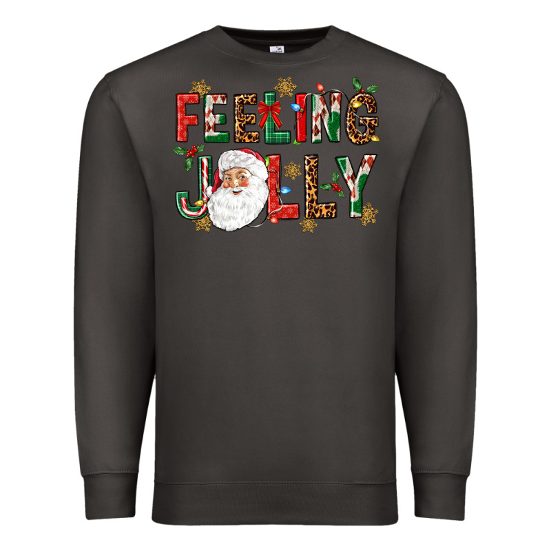 Feeling Jolly Premium Sweatshirt by NancyCooperArtShop | Teevron