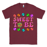 Burgundy sweet to be candy Classic Tee - AdoDesignShop