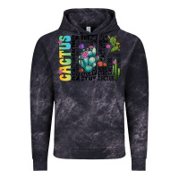 Cloud Black cactus Vintage Hoodie - CowhideDigitalArt