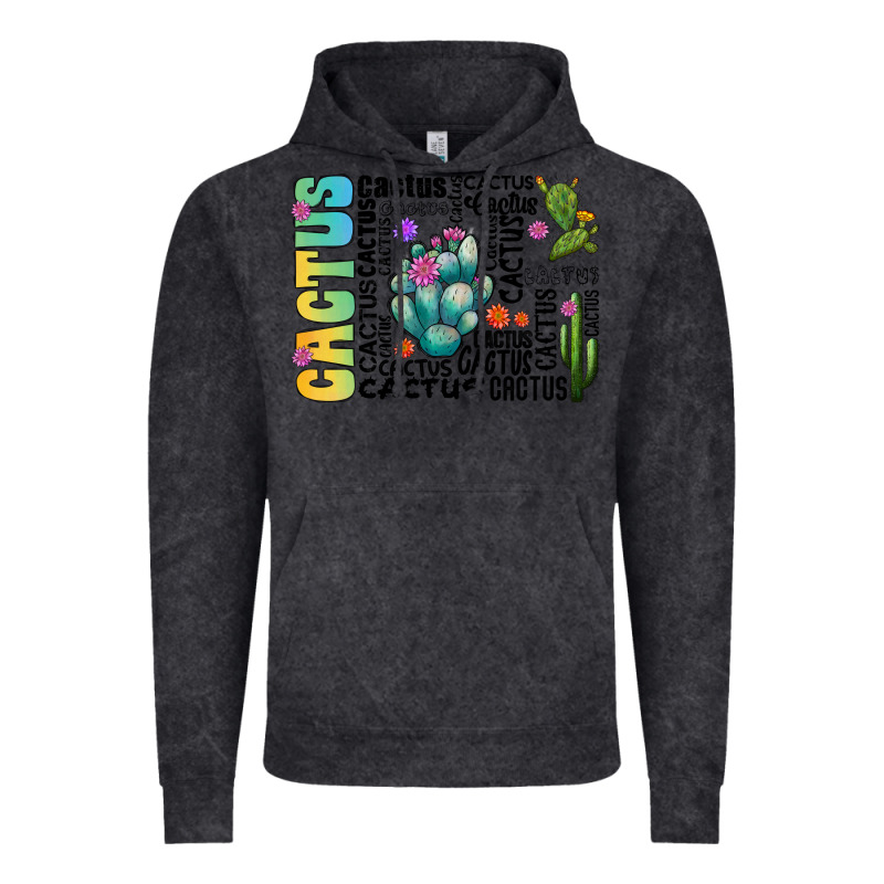 Cactus Vintage Hoodie by CowhideDigitalArt | Teevron