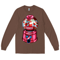 Chestnut love and candy machine Long Sleeve Tee - AdoDesignShop
