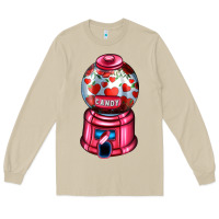 Mushroom love and candy machine Long Sleeve Tee - AdoDesignShop
