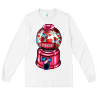 White love and candy machine Long Sleeve Tee - AdoDesignShop