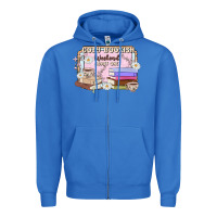 Cozy Bookish Weekend Ticket Zipper Hoodie | Teevron