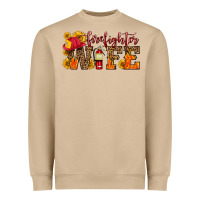 Firefighter Wife With Hat Sunflowers Heavyweight Sweatshirt | Teevron
