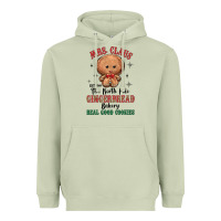 Matcha mrs claus the north pole gingerbread bakery real g Heavyweight Hoodie - MaliasSmallBusiness