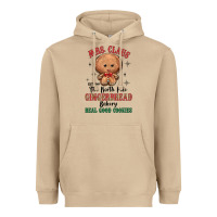Mushroom mrs claus the north pole gingerbread bakery real g Heavyweight Hoodie - MaliasSmallBusiness