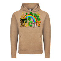 Vintage Coffee feeling lucky Vintage Hoodie - FaDigitalArtStudio