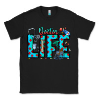 Black Doctor Life Classic Tee - CowhideDigitalArt
