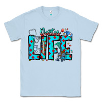 Dusty Blue Doctor Life Classic Tee - CowhideDigitalArt
