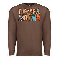 Chestnut Thankful Mama Premium Sweatshirt - MaliasSmallBusiness