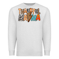 Oatmeal Heather Thankful Mama Premium Sweatshirt - MaliasSmallBusiness