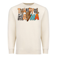 Sandshell Thankful Mama Premium Sweatshirt - MaliasSmallBusiness