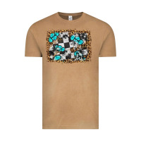 Vintage Camel race leopard and gemstone background Vintage Tee - HRA Design Shop