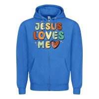 True Royal jesus loves me Zipper Hoodie - MaliasSmallBusiness