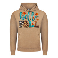 Hello Fall Vintage Hoodie | Teevron