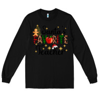Black santa's favorite teacher Long Sleeve Tee - AdoDesignShop