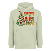 Matcha i believe in santa paws Heavyweight Hoodie - MaliasSmallBusiness
