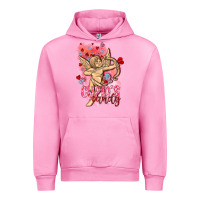 Fuchsia Pink Cupids candy with candies Valentine's Day Urban Hoodie - HowdyJamesFarm