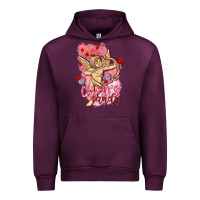 Mauve Wine Cupids candy with candies Valentine's Day Urban Hoodie - HowdyJamesFarm
