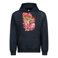 Navy Cupids candy with candies Valentine's Day Urban Hoodie - HowdyJamesFarm