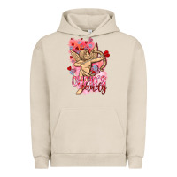 Pigment French Oak Cupids candy with candies Valentine's Day Urban Hoodie - HowdyJamesFarm