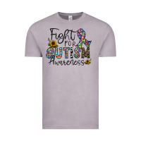 Vintage Zinc fight for autism awareness Vintage Tee - CowhideDigitalArt
