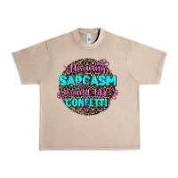 French Oak throwing sarcasm around like confetti Urban Heavy Tee - AdoDesignShop